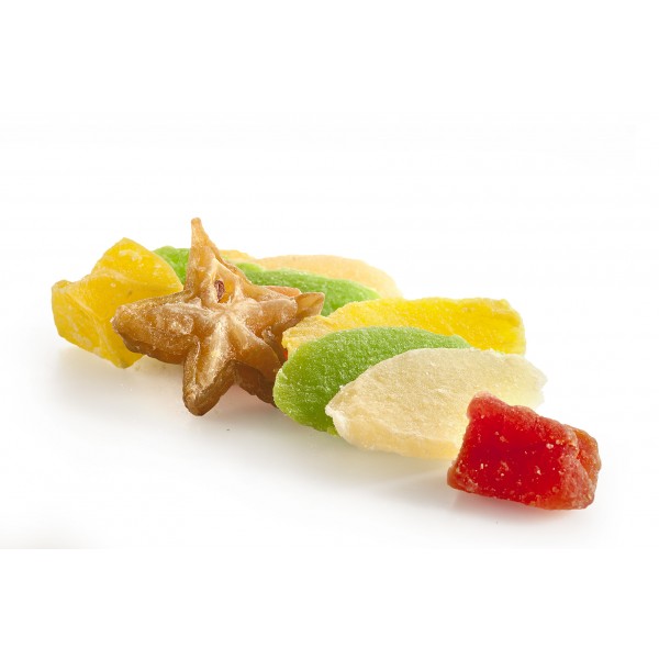 with sugar - dried fruits - TROPICAL MIX (FRUITSALAD) WITH SUGAR